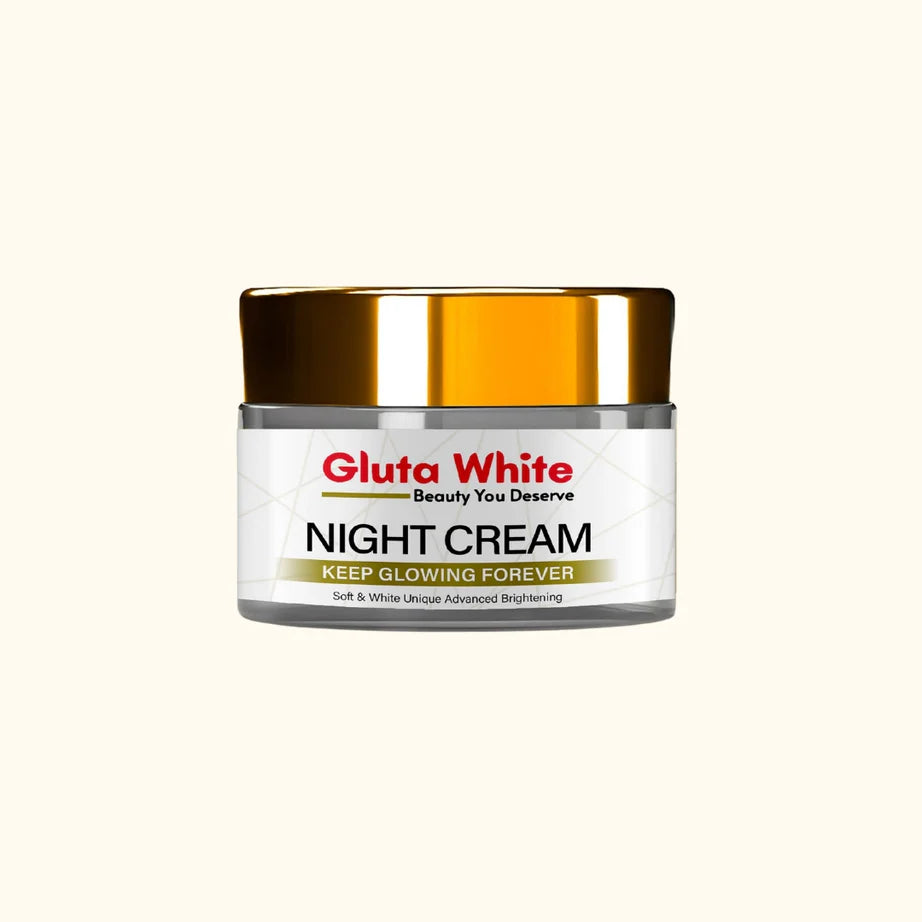 Gluta White Extreme Stronge Light up And Anti-Aging Night Cream